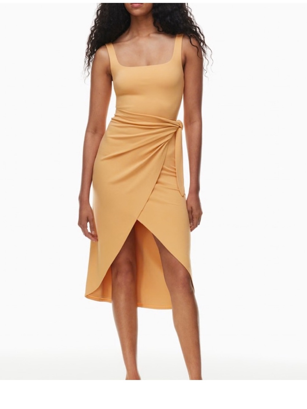 Wilfred Saturn Midi dress from Aritzia Amber Wrap Midi Size Medium